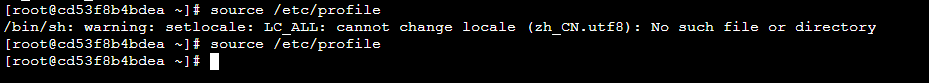 CentOS在登录时候显示cannot change locale (zh_CN.UTF-8): No such file or directory的解决办法