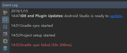 Andorid Studio问题“gradle sync failed”